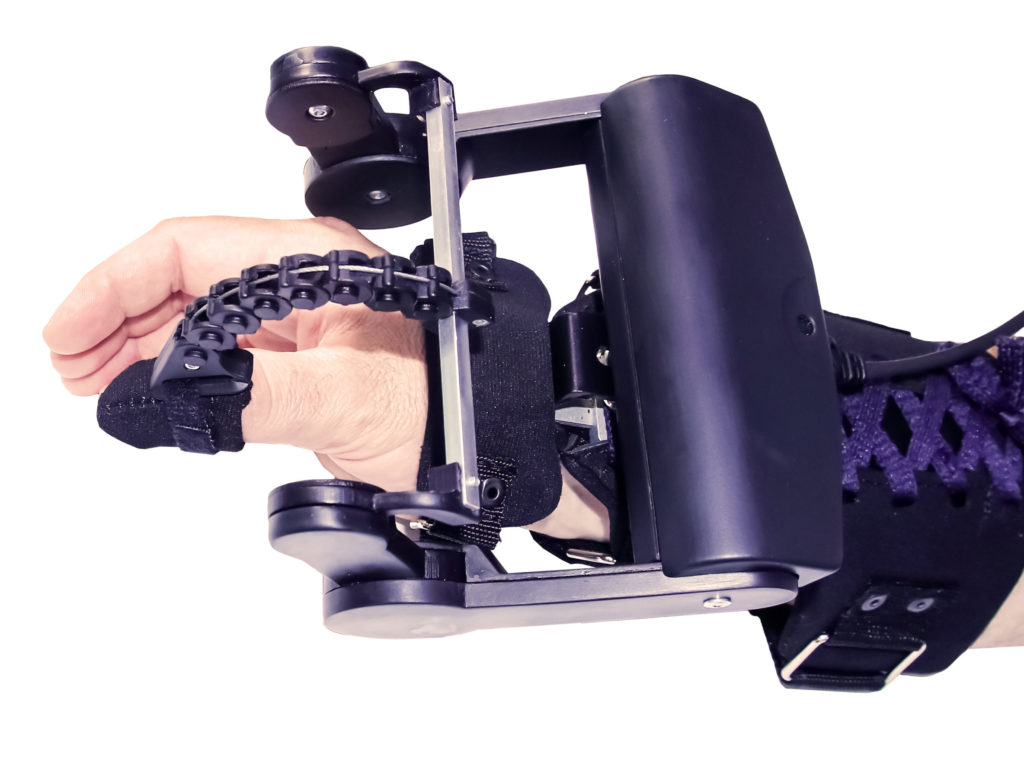 Аппарат двигательный для роботизированной механотерапии суставов верхних конечностей «ОРТОРЕНТ», модель «Орторент-кисть»