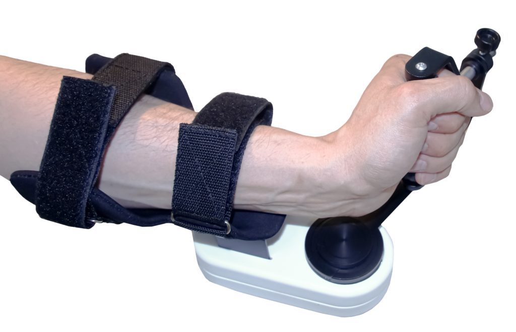 Аппарат двигательный для роботизированной механотерапии суставов верхних конечностей модель «Орторент-лучезапястный»